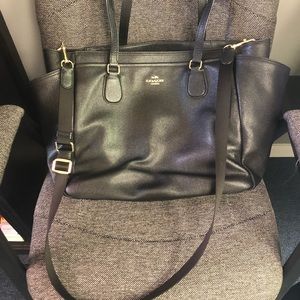 Coach computer/ diaper bag